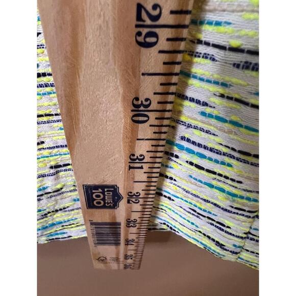 Shoshanna A Line Dress Sleeveless Tweed Back Zipper Size 6 NEW - Picture 8 of 10